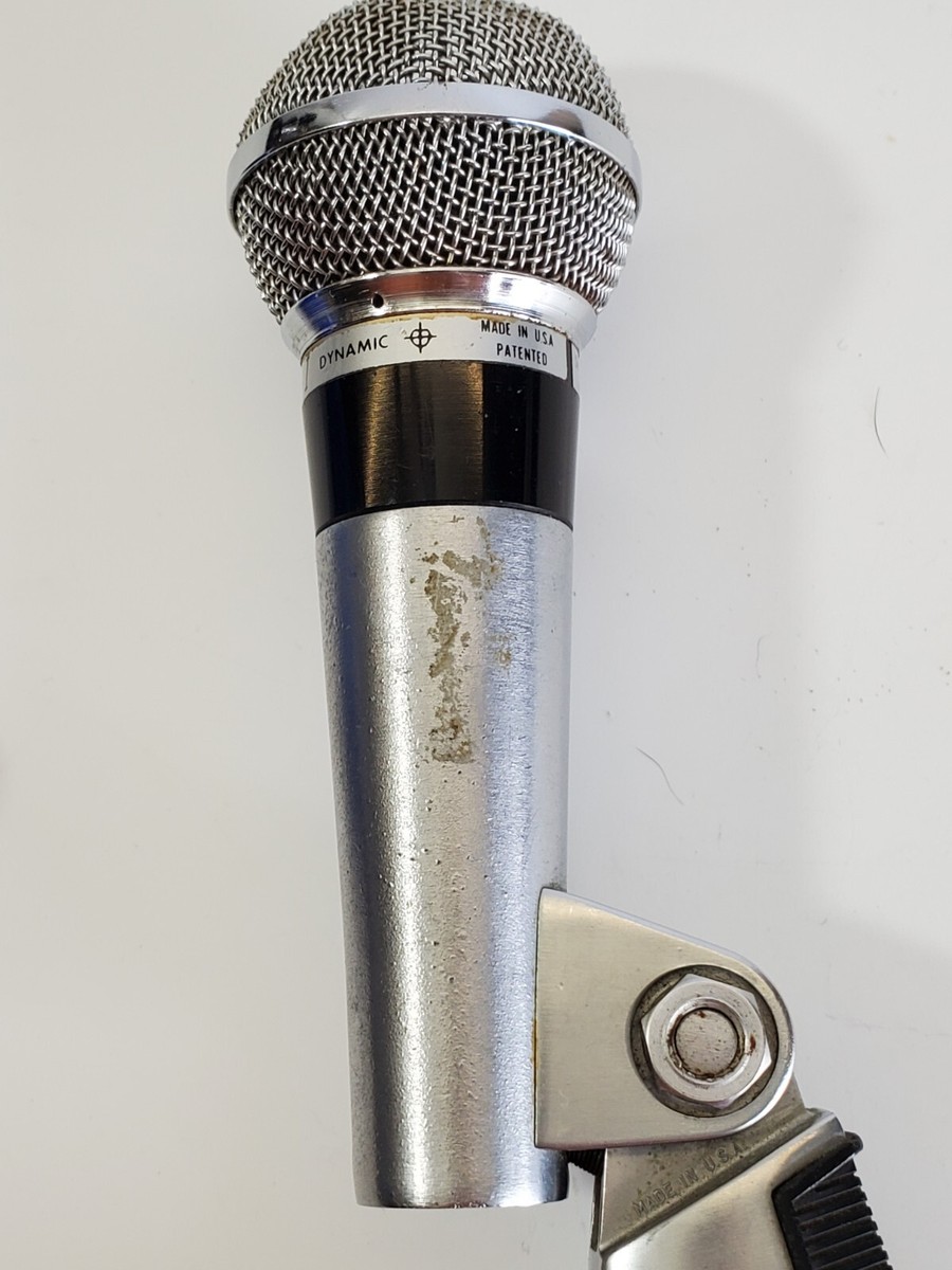 SHURE シュアー 565D made in USA ビンテージマイク Shure 565s 4 pin Microphone Vintage 