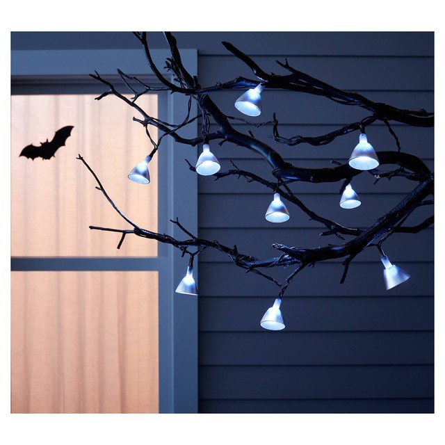 New 12ct Battery Operated LED Halloween Sound and MotionActivated