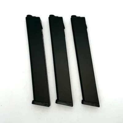 Classic Army Airsoft Nemesis X9/G&G ARP9 120rd Mid-Cap Magazine (3 Pack) - Black