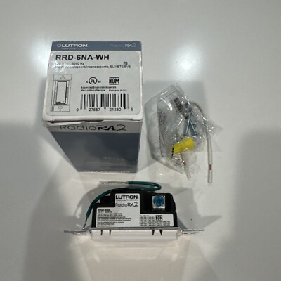 NEW Lutron RRD-6NA-WH QS Dimmer