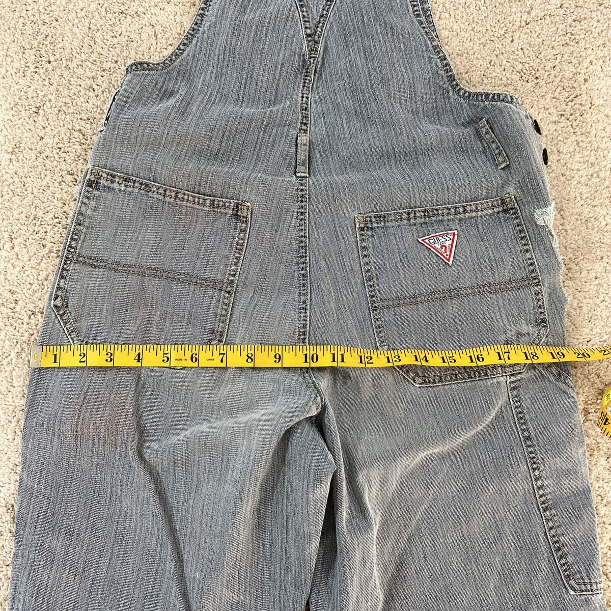 Vintage 80s 90s Guess made In USA Blue Stripe Denim Jean Vintage 80s 90s Guess made In USA Blue Stripe Denim Jean