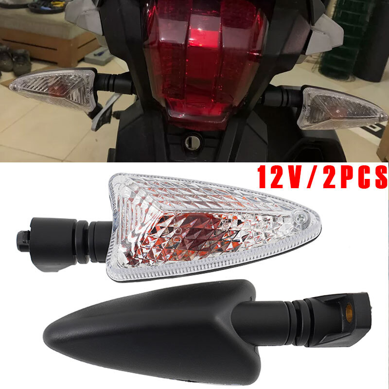 Front & Rear Turn Signal Lens For BMW K1300S (2007-2015) & R1200S (2004-2006) – Clear, AS Material