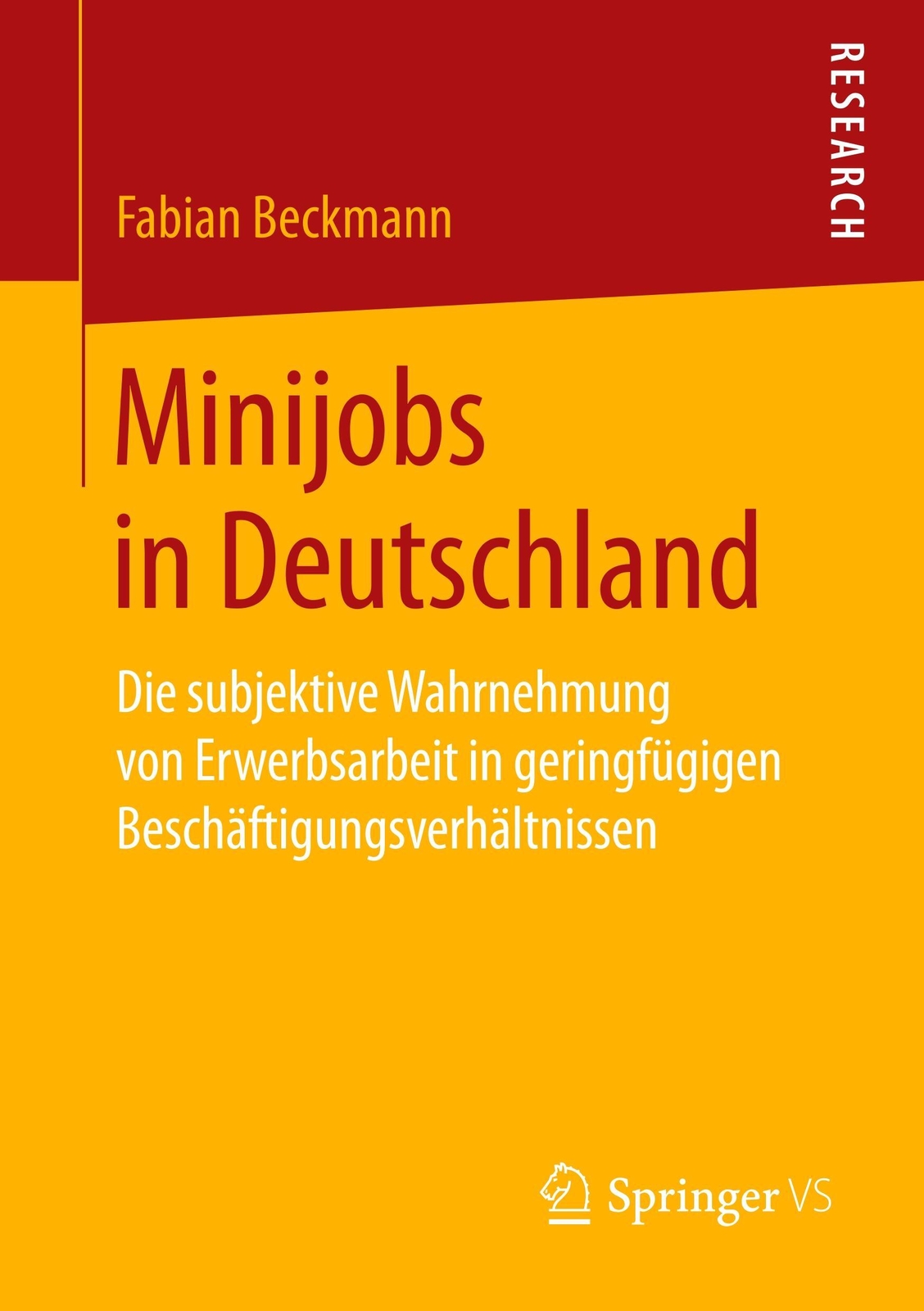 Thumbnail - Fabian Beckmann | Minijobs In Deutschland | Taschenbuch | Deutsch