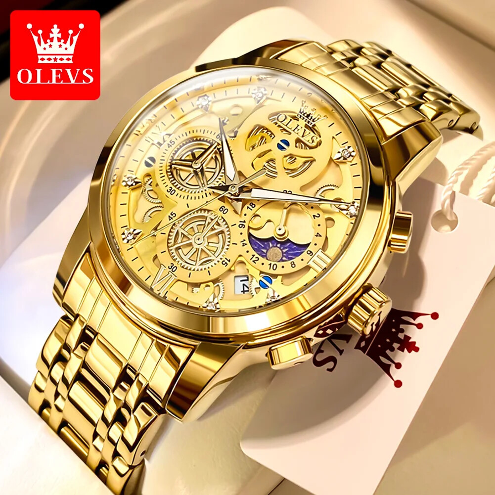 Top Brand Luxury Men's Waterproof Quartz Watch Original Design  