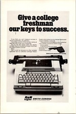 SCM Smith-Corona Our keys to Success Original Vintage Print Ad