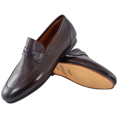 Bally Men's Plator Coffee Penny Loafers 