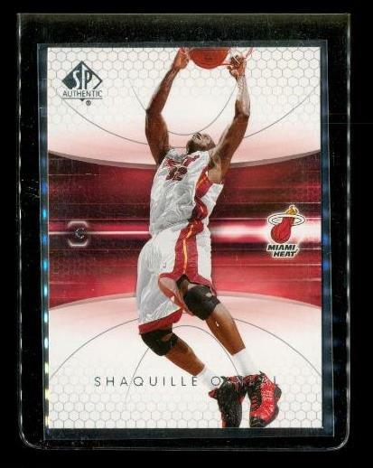 2004-05 UPPER DECK SP AUTHENTIC Basketball Card #45 SHAQUILLE O