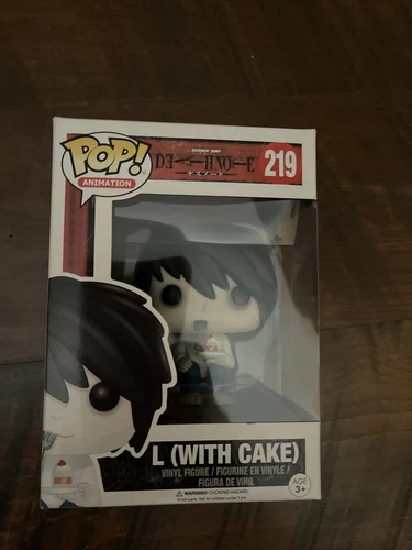 Funko POP! Animation Death Note L #219 Hot Topic Exclusive - Rare Collectible