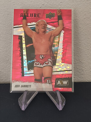 2022 Upper Deck AEW Allure Jeff Jarrett #37 Red Rainbow