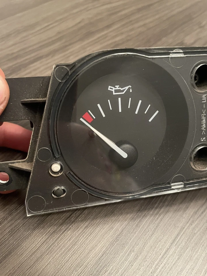 Jaguar XK8 XKR 1997-2002 unidad de medidor de instrumentos OEM (batería de aceite de reloj) LJA4310AG Foto 2 de 4