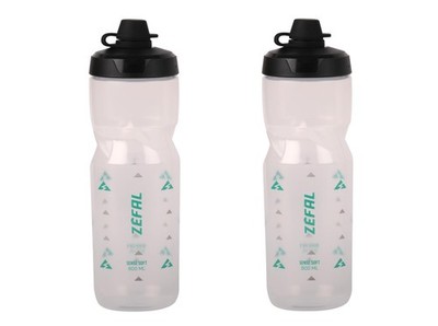 ZEFAL Sense Soft 80 No-Mud x2 - MTB Trinkflasche 800ml BPA-frei