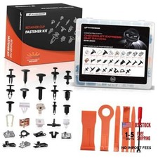 280PCS Fastener Retainer Clip Kit Compatible with Chevrolet, GMC