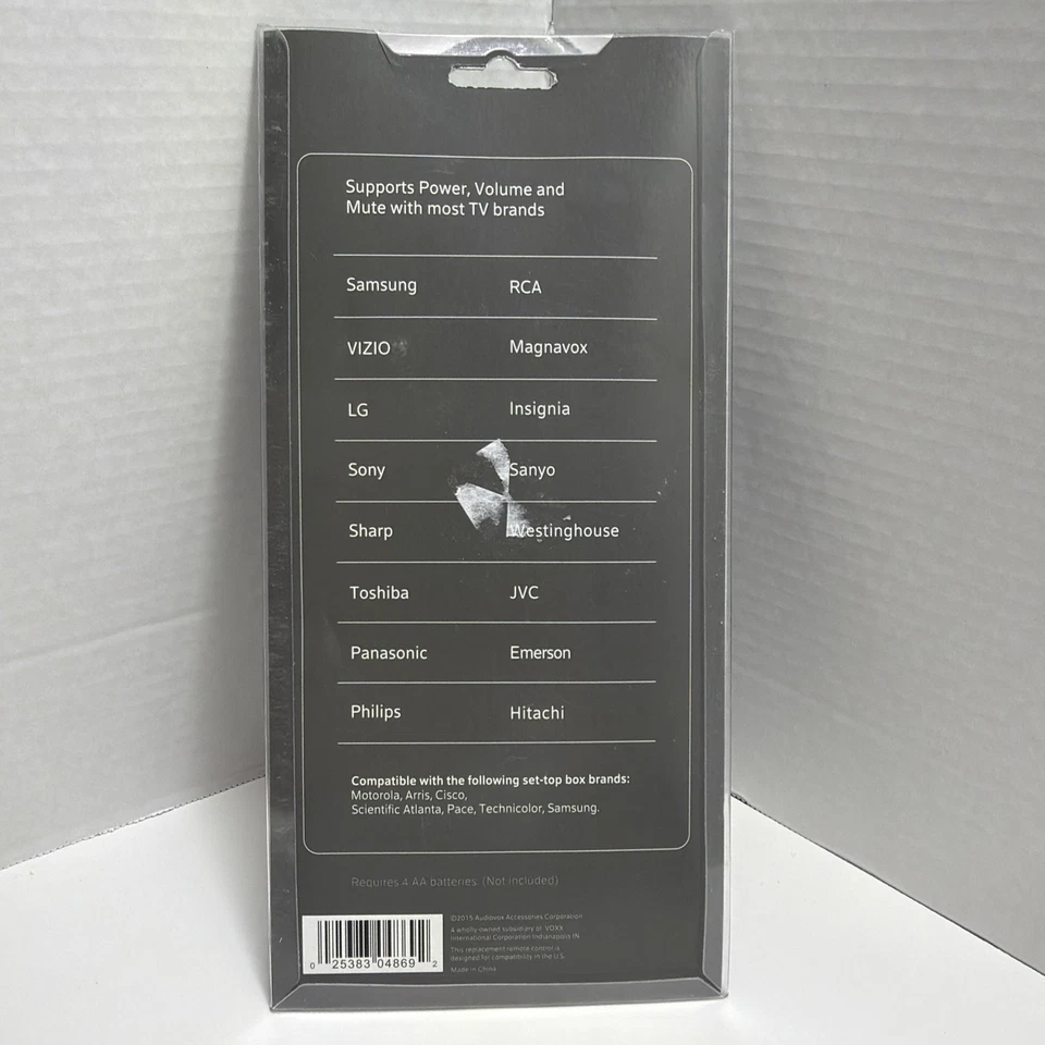 NEW SEALED Genuine COX Large Backlit Button Remote Control 8" x 3"  Settop Boxes - Image 4 of 4