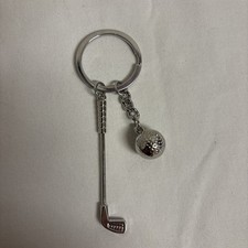 Golf Club  Ball Keychain   Sports Souvenir Gift for Players  Enthusiasts