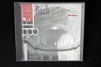 J.S. Bach - Suites for Orchestra Nos. 1 & 2 CD 1994 Classical Point Classics New