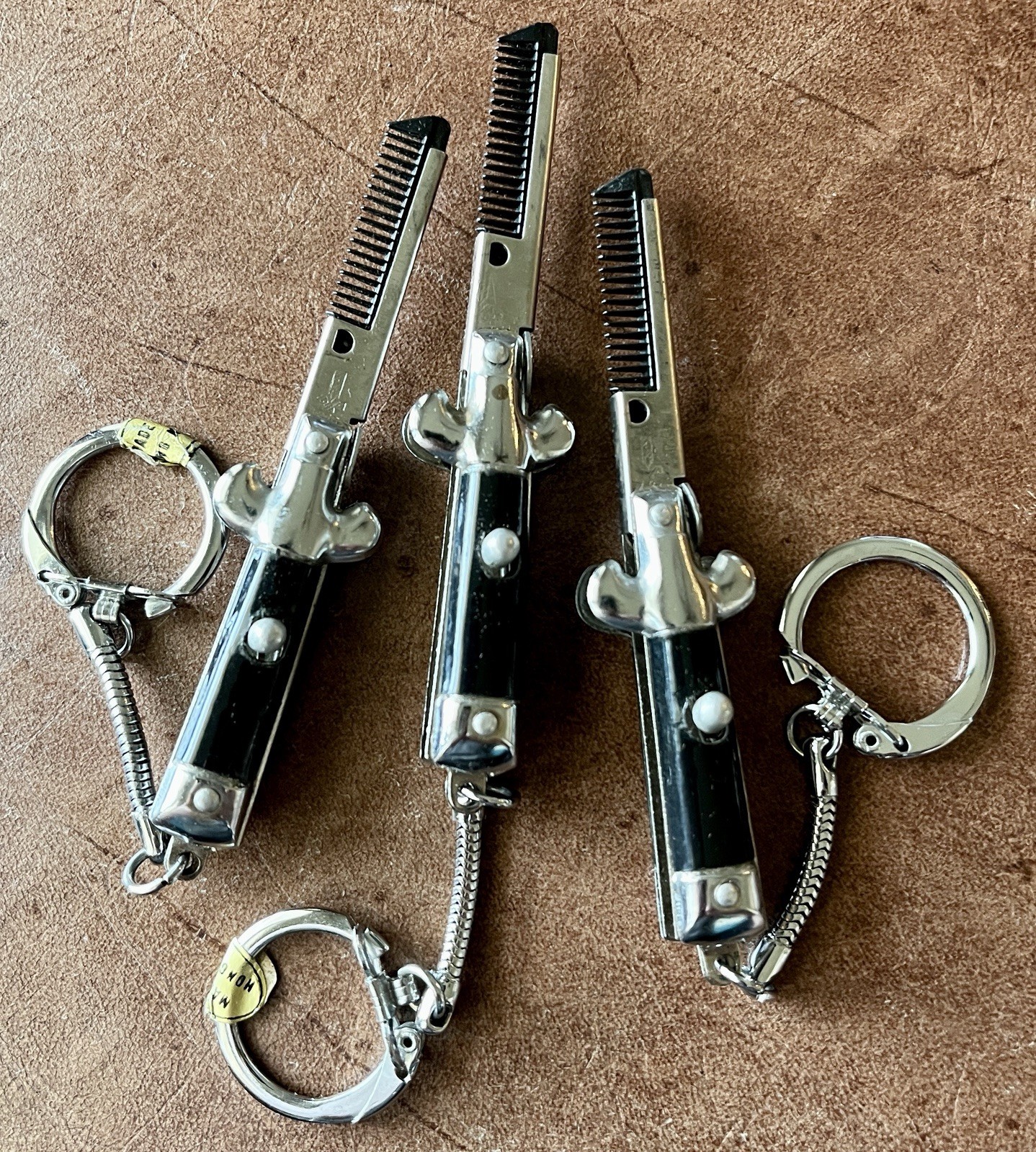 Keychain Switchblade Kit Vintage Miniature Keychain Switchblade Comb, Hong Kong, Unused | eBay