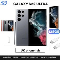 Samsung Galaxy S22 Ultra 128GB 5G 8GB RAM Dual Sim Unlocked Excellent Condition