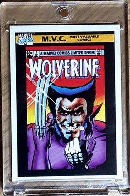 1990 Marvel Universe Karte 133 Vielfraß.