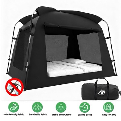 Privacy Bed Tent Indoor Dream Sleeping Blackout Space Canopy Portable Shelter