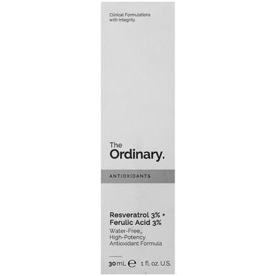 The Ordinary Antioxidants Resveratrol 3% + Ferulic Acid 3% 30ml (NEW)