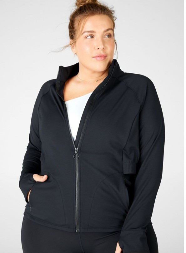 Fabletics Rosalia Performance Jacket Vented Sz 1X… - image 1