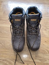 DEWALT  Safety Boots Brown Steel Toe Size 11