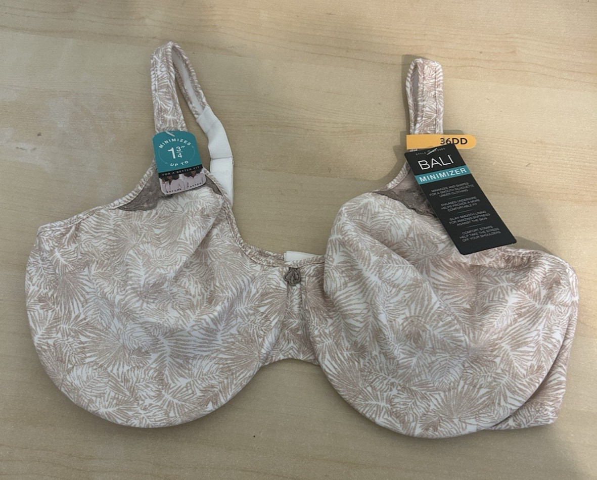 Bali womens Passion for Comfort Underwire Df3385 Minimizer Bra,36DD