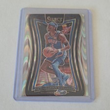 Panini Select 2024-25 Shai Gilgeous-Alexander Thunder #319 Prizm Mezzanine