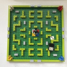LEGO MINOTAURUS Buildable Board Game 3841 100% Complete W/ Manual Box