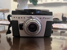 Argus A-4 Camera Vintage MCM Camera With Leather Case