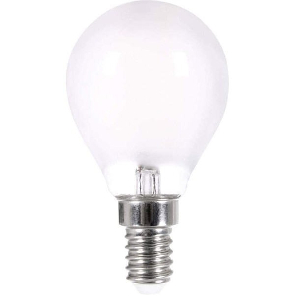 Led Leuchtmittel Filament Tropfenform 4W = 40W E14 Matt 470Lm Warmweiß Dimmbar-image