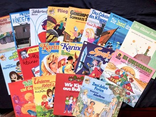 18x Hörspiel LP (Astrid Lindgren Jules Verne Karino) Sammlung