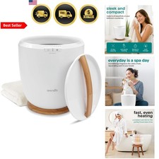 Towel Warmer Bucket Spa Bathroom Luxury Heater Auto Shut Off Large Towel Blanket