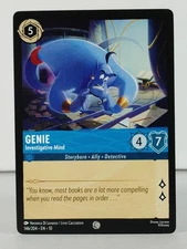Genie - Investigative Mind - LORCANA - Whispers in the Well - 146/204 - singles