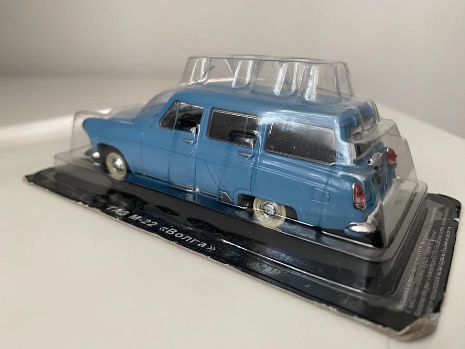 GAZ-22M VOLGA Degostini Soviet Wagon USSR 1962 Year 1/43 Scale Diecast Model Car - Image 3 of 4