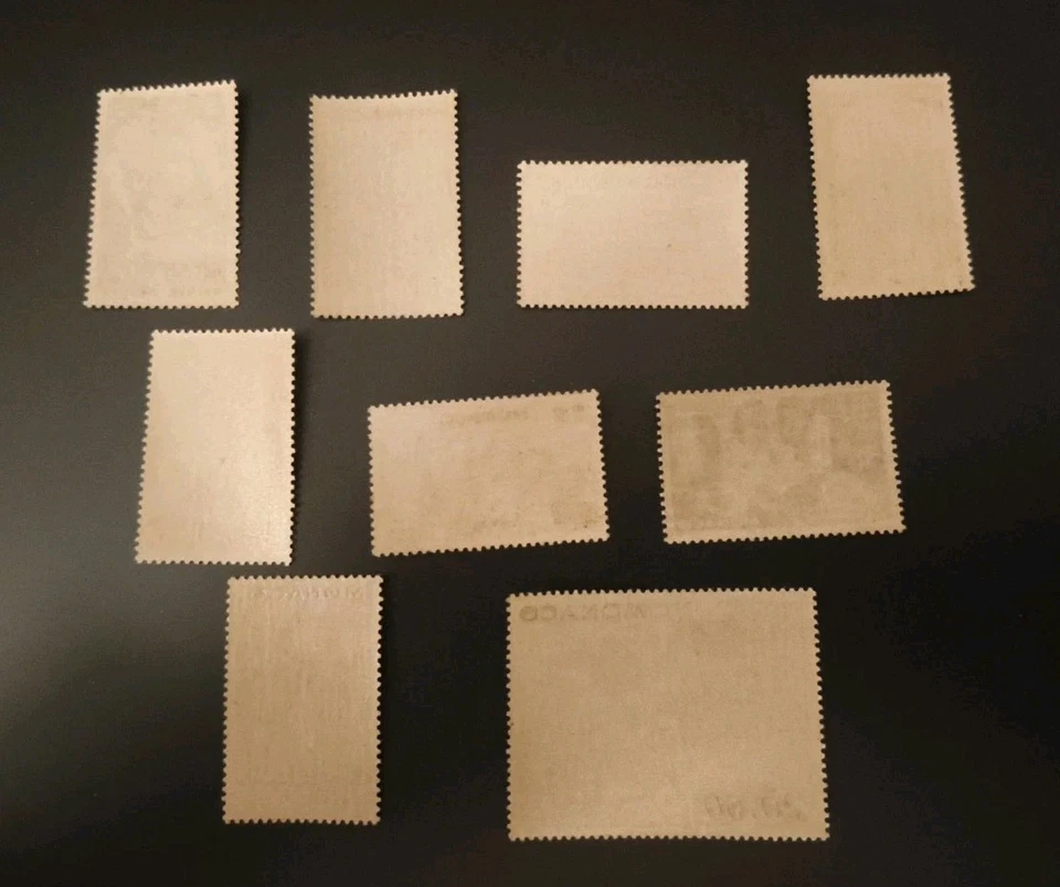 MONACO 1944/ PRO BENEFICENZA, SERIE DI 9 VALORI INTEGRI MNH** Foto 2 de 2