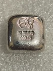 Bel Air Mint 20 Grams .999 Fine Silver Square Bar- Nice Toning!!