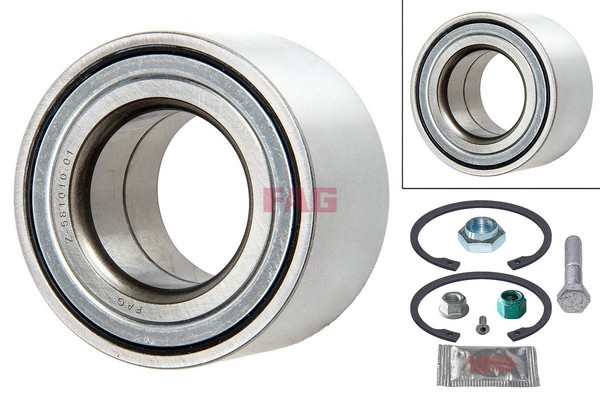 Radlagersatz FÜR VW Golf II (19E, 1G1) - Schaeffler FAG 713 6101 80-image