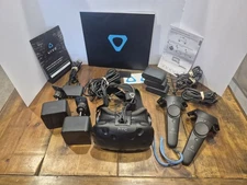 HTC Vive VR Headset Complete Set Full Kit System Virtual Reality 