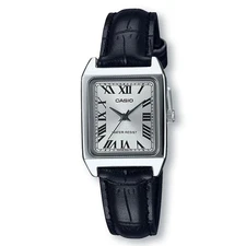 CASIO LTPV007L-7B1 Classic Analog Black Leather Strap Watch