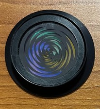 Glass gobo dichro type 18 37 mm with metal ring outside only 1 mm