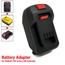 Connector for DeWalt 18V Li-ion Battery Adapter Converter to for Lidl Parkside X