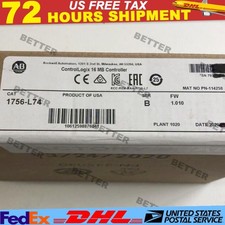 1756-L74 /B ControlLogix Logix5574 Processor 16MB 1756L74 US Free Tax