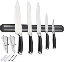  Magnetic Knife Holder,15 Inch Magnetic Knife Storage Strip,Knife Bar Block M