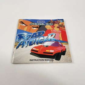 Sega Mega CD Road Avenger EUR Very Good Condition