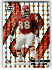 Will Shields 2025 Panini Mosaic #237 Kansas City Chiefs Mosaic HOF