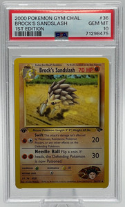 ヤドン　ドイツ語初版　PSA10 1st Edition PSA10鑑定済〕ヤドン【P】{028/L-P}