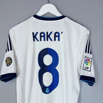 REAL MADRID 2012 2013 HOME FOOTBALL SHIRT JERSEY #8 KAKA CAMISETA