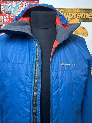 Montane Mens Prism Jacket Sz M Outdoor Pertex Microlight image 10