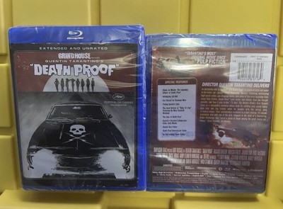 Death Proof (Blu-ray 2007 NEW Extended Unrated Edt) Grindhouse Quentin Tarantino